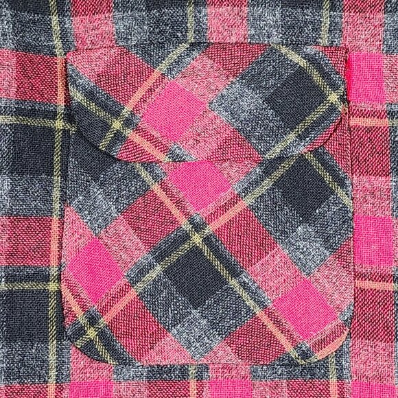 Pendleton Roos Atkins Flannel Shirt Red Black Plaid Wool Long Sleeve Md Vintage - Picture 5 of 15